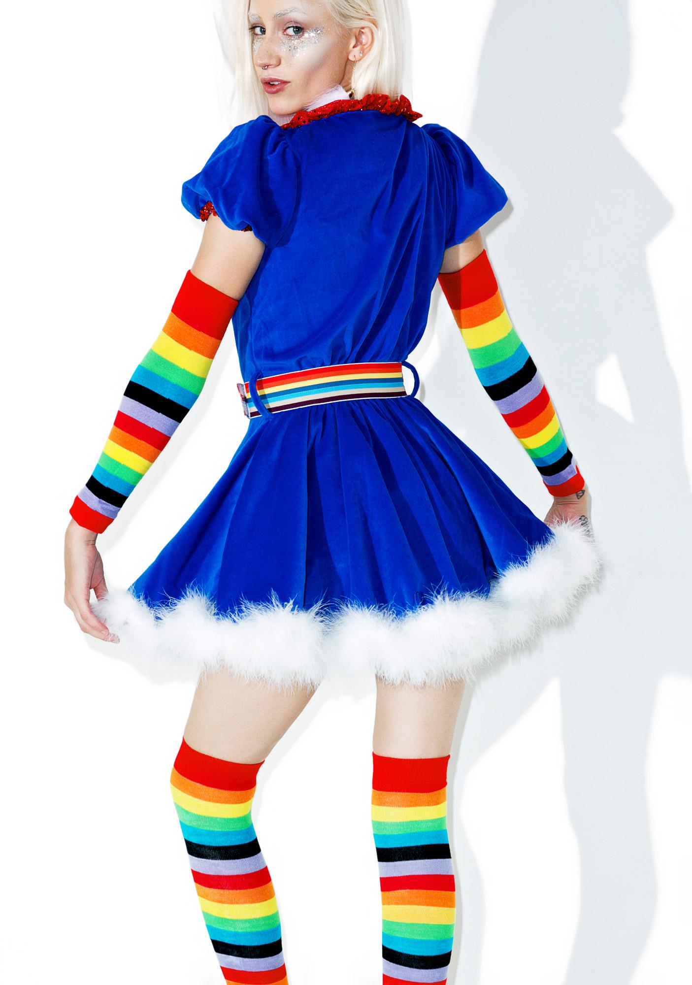 Sexy Rainbow Brite Costume 86