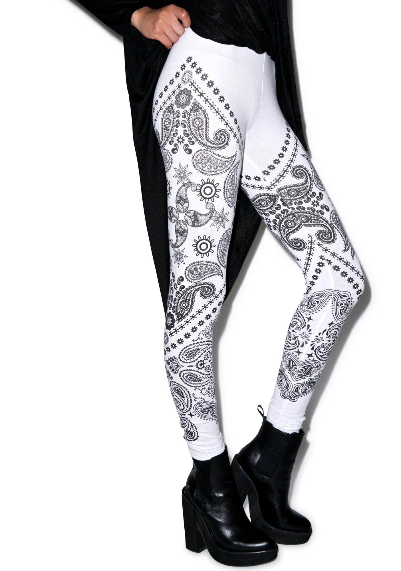 Oakland High Waist Leggings Dolls Kill