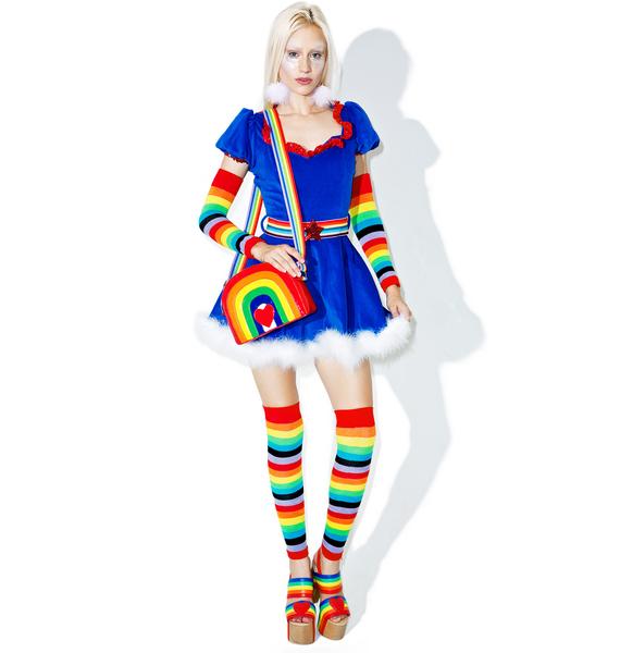Sexy Rainbow Brite Costume 2
