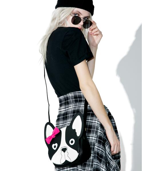 Betsey Johnson Puppy Crossbody Bag