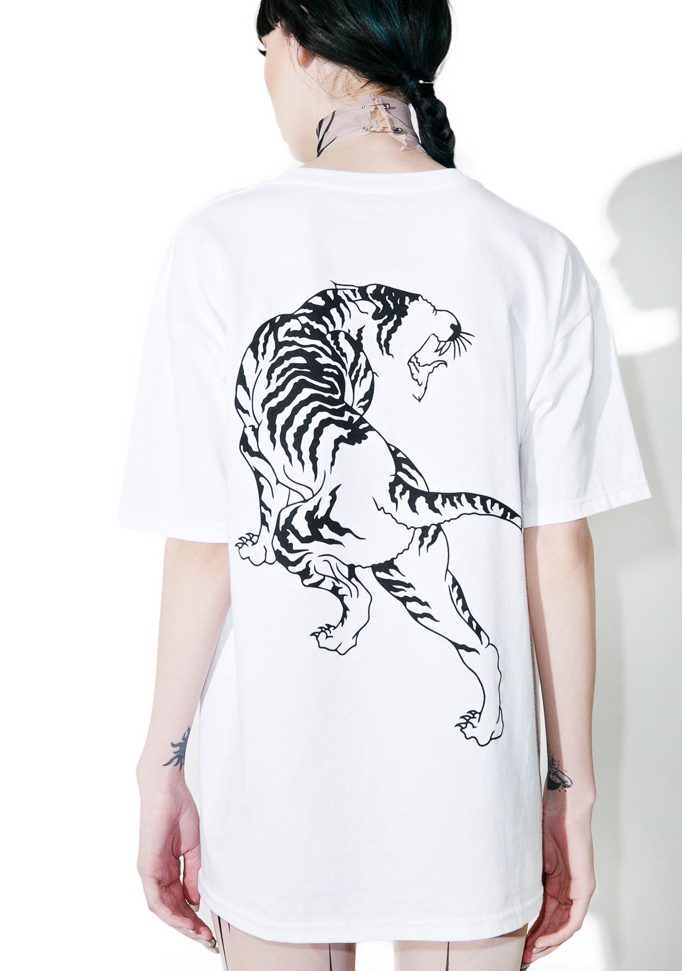 Black Scale Panthera T-Shirt | Dolls Kill